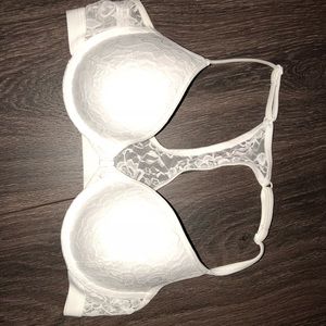 White lace bra